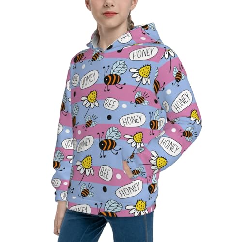 Big Machine Kid Hoodies Boys Sweatshirts Girls Pullover with Pocket2