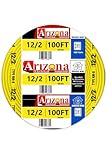 100 FT 12/2 Type NM-B Copper. #12 AWG, 2 Conductors with Ground. Insulated Jacket Yellow