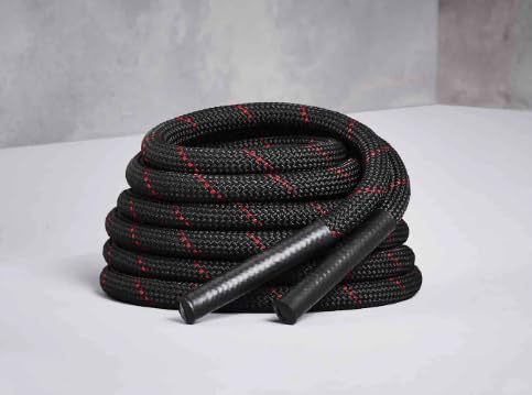 CRIVIT Cuerda de Batalla Battle Rope Ejercicio Formación Fitness Crossfit Ф30mm Longitud 10m Ultra Resistente y Flexible
