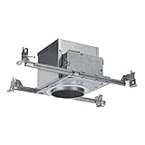 Halo H457ICAT1E LED Housing for EL406, ELG406, ELSG406 LED Light Engines, IC Air-Tite, Dimmable, 120V, 4