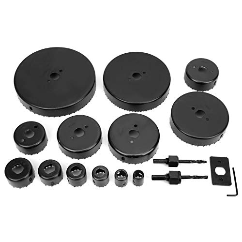 Kit de brocas para madera con 17 piezas de acero alto carbono miniatura 4