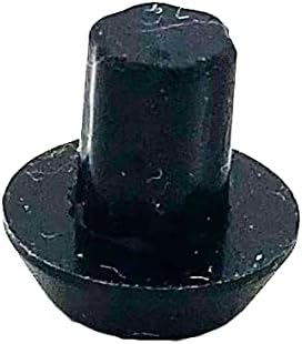 Miniatura 4 de Paquete de 64 patas de goma para quemador WB2K101, repuesto para WB02K0101, 247410, compatible con almohadillas de goma de silicona resistentes a