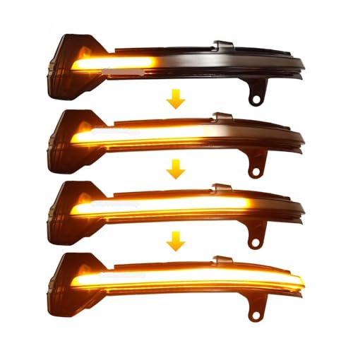 Luces señal giro secuenciales con parpadeo dinámico para BMW F10 F11 F07 F06 F12 5
