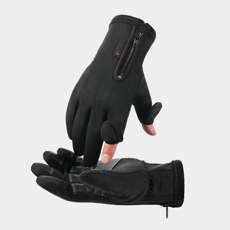Miniatura 2 de Guantes de invierno para hombre y mujer, guantes cálidos para clima frío, correr, senderismo, pesca, caza, guantes de pantalla táctil para dedos
