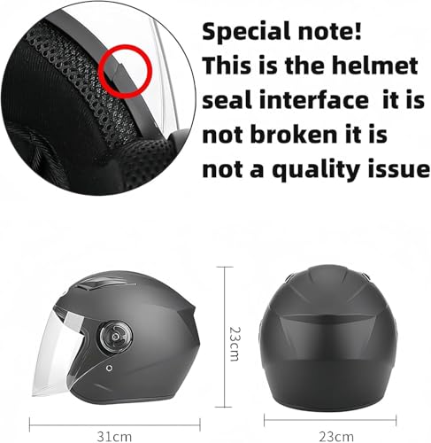 Casco de scooter elegante para trayectos diarios en ciudad 6