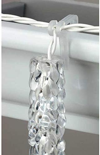 Twinkling LED Ice Crystal Icicle Strand, 20-count
