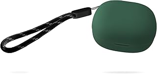 MHM Silicone Case Compatible with Anker Soundcore P25i Soundcore P25i Soundcore P25i, Protective Case with Lanyard (Green)