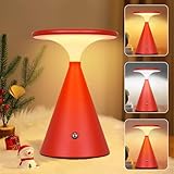 【Stable & Modulaire – Lampe sur Batterie】 Lampe de table extérieure avec base métallique lourde (anti-dérapante). Lampe LED sans fil pour balcon, bar ou camping. Structure modulaire, facile à transporter