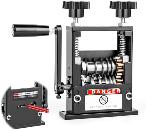 Kabelschälmaschine, Orifesio Manuelle Kabelabisoliermaschine mit 6 Kanälen und 5 Klingen, Kabel Abisolierer Maschine für 3-17 mm Kabel, Elektrische Abisolierwerkzeug Kupferdraht Re