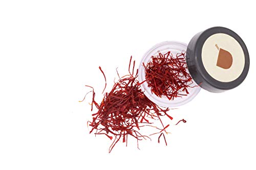 Image of UPAKARMA Original Kashmiri Kesar /Saffron | Handpicked Pure Finest Grade | 0.5 Gram- Pack of 2
