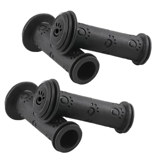 Fahrradgriffe Kinder 22 mm, 2 Paar/4 STK Kinderfahrrad Lenkergriffe - Scooter & Roller Griffe, Gummi Grips mit Prallschutz für Kinderfahrrad, Laufrad & Dreirad