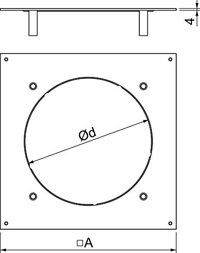 Tapa adaptadora R7 pour stabiliser charges pesadas 350-3 - 3