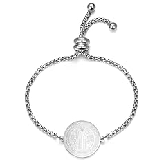 St Benedict Bracelet Silver