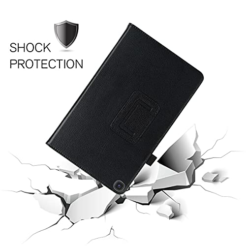 Epicgadget Case For Samsung Galaxy Tab A7 Lite Sm-T220/Sm-T225 - Lightweight Pu Leather Folding Folio Stand Case For Galaxy Tablet A7 Lite 8.7 Inch Tablet 2021 Released (Black) #TOP4
