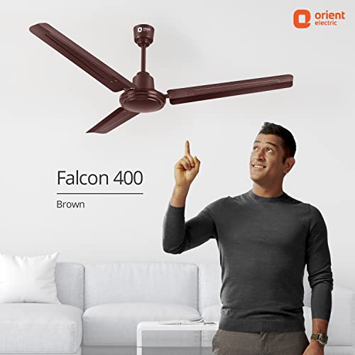 Image of Orient Electric 1200mm Falcon 400 High Speed Ceiling Fan (Brown)