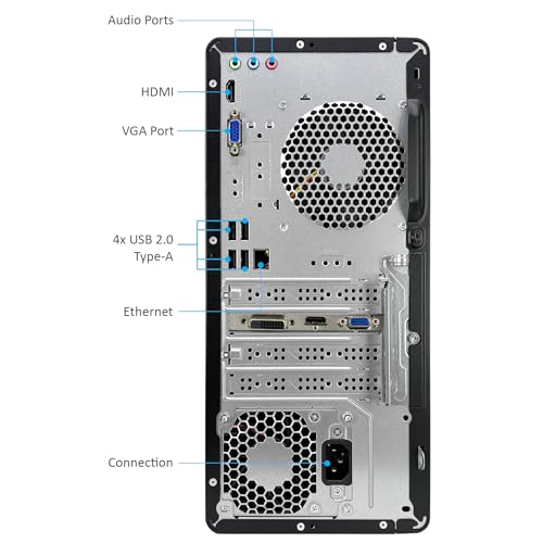 Image of [Geforce RTX 3060] 2022 HP Pavilion Gaming Desktop PC, 64GB RAM, 1TB SSD+2TB HDD, Intel i5-10400F, Wired Mouse & Keyboard, Bluetooth, Wi-Fi, USB Type-C, Display Port, HDMI, Windows 11, ROKC Mousepad