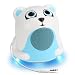 GOgroove Polar Bear Light-Up Speaker with Dynamic Audio Driver , Enhanced Bass Woofer & 3.5mm Cable - Perfect for Bed Time , Nap Time , Play Dates & More