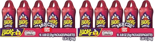 Lucas Muecas Cherry Flavor Lollipop With Chili Powder, 8.8 Ounce (Pack of 2) - image 1