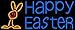 The Sign Store N105-14206 Happy Easter with Egg 1 Neon Sign44; 13 x 3 x 32 in.