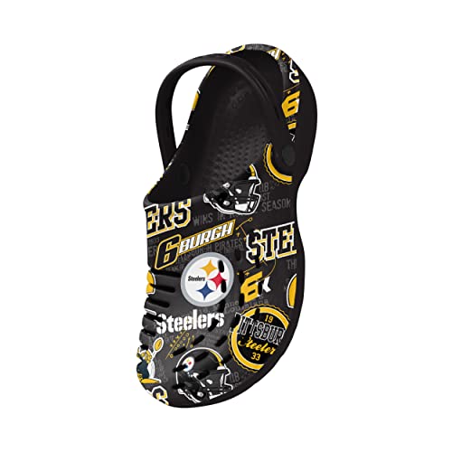 Image of FOCO Arizona Cardinals NFL Mens Historic Print Clog with Strap