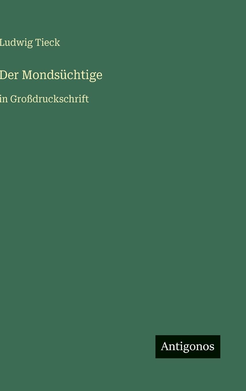 Der Mondsüchtige: in Großdruckschrift