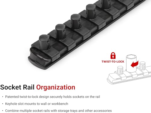 Image of TEKTON 3 /8 Inch Drive 6-Point Socket Set, 30-Piece | SHD91209