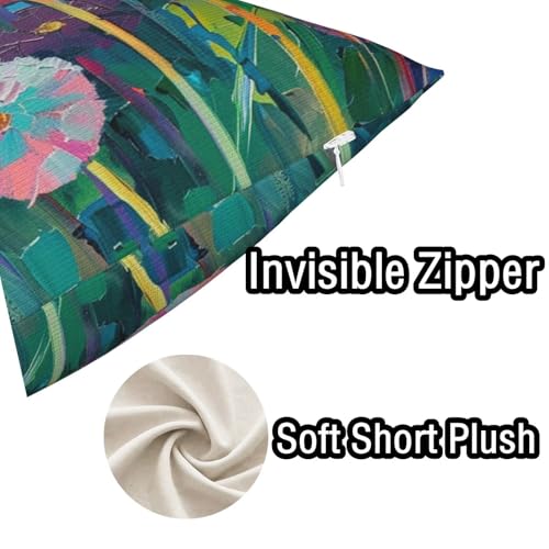 Housse de coussin 60x80 cm douce et résistante pour une décoration de salon durable