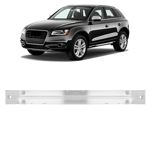 KUAFU Front Bumper Reinforcement Compatible With 2009-2017 Audi Q5 Base Hybrid Prestige SQ5 Dynamic Edition W/O Adaptive Cruise Control & Parking Aid Sensor Replacement for AU1006123, 8R0807113B
