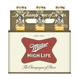 Miller High Life Cerveza Clara Botella 6x355ml