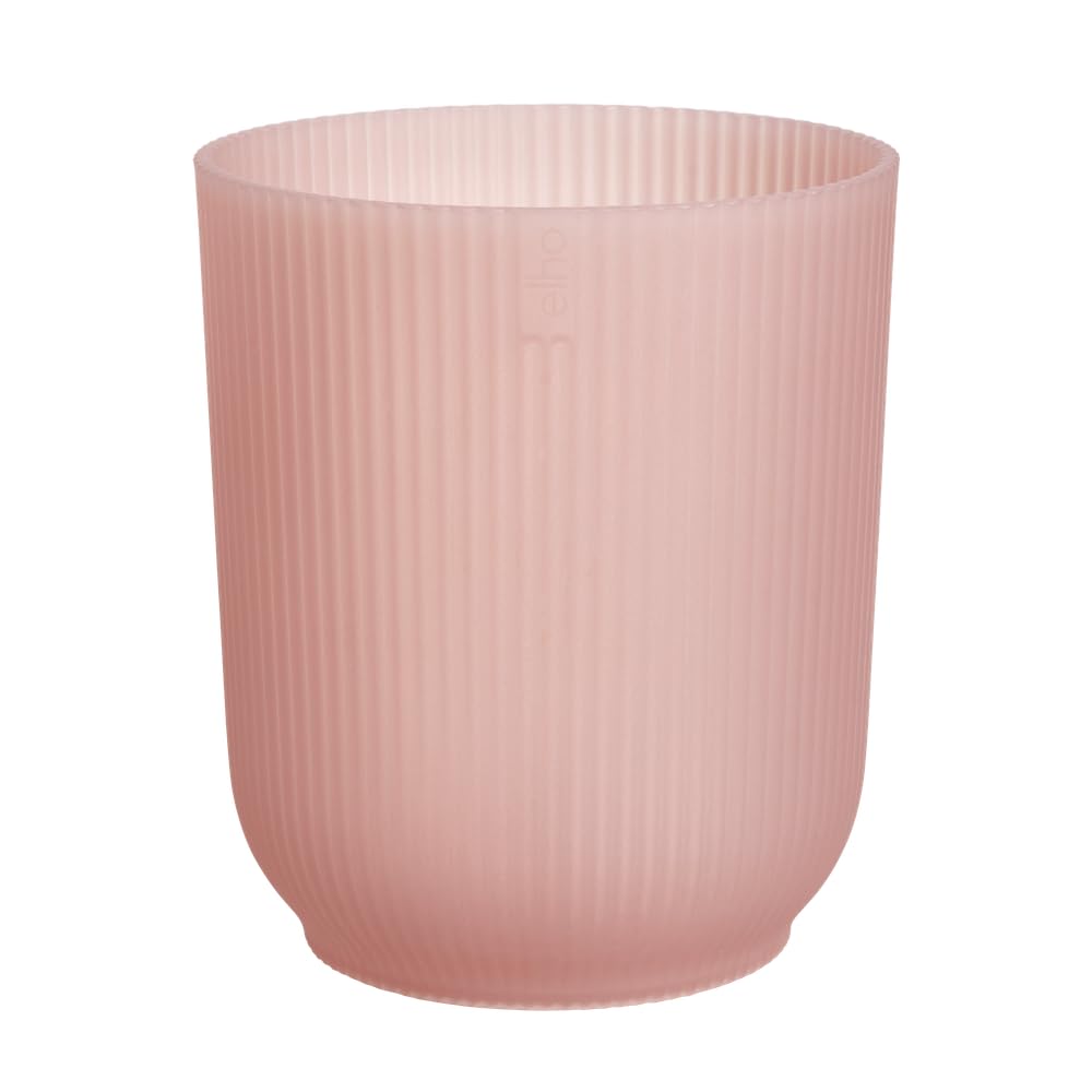 elho Vibes Fold Orchid High 12,5cm - Orchid Pot Indoor - Flower Pots Indoor - 100% Recycled Plastic - Pink/Frosted Pink - Image 2
