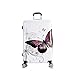 InUSA Butterfly Print Luggage with Spinner Wheels | Durable Lightweight Hardside Suitcase | Travel Bag with Handle and Trolley | 28-Inch Large Checked luggage