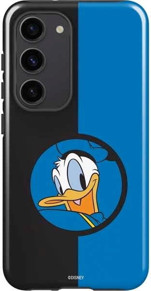 Skinit Pro Phone Case Compatible with Galaxy S23 - Officially Licensed Disney Friends Goofy Backwards Design