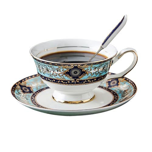 ティーとコーヒー高級ボーンチャイナコーヒーカップセット磁器ティー9セット新品9点 Amazon.co.jp: 磁器ティーセット高級ボーンチャイナコーヒー