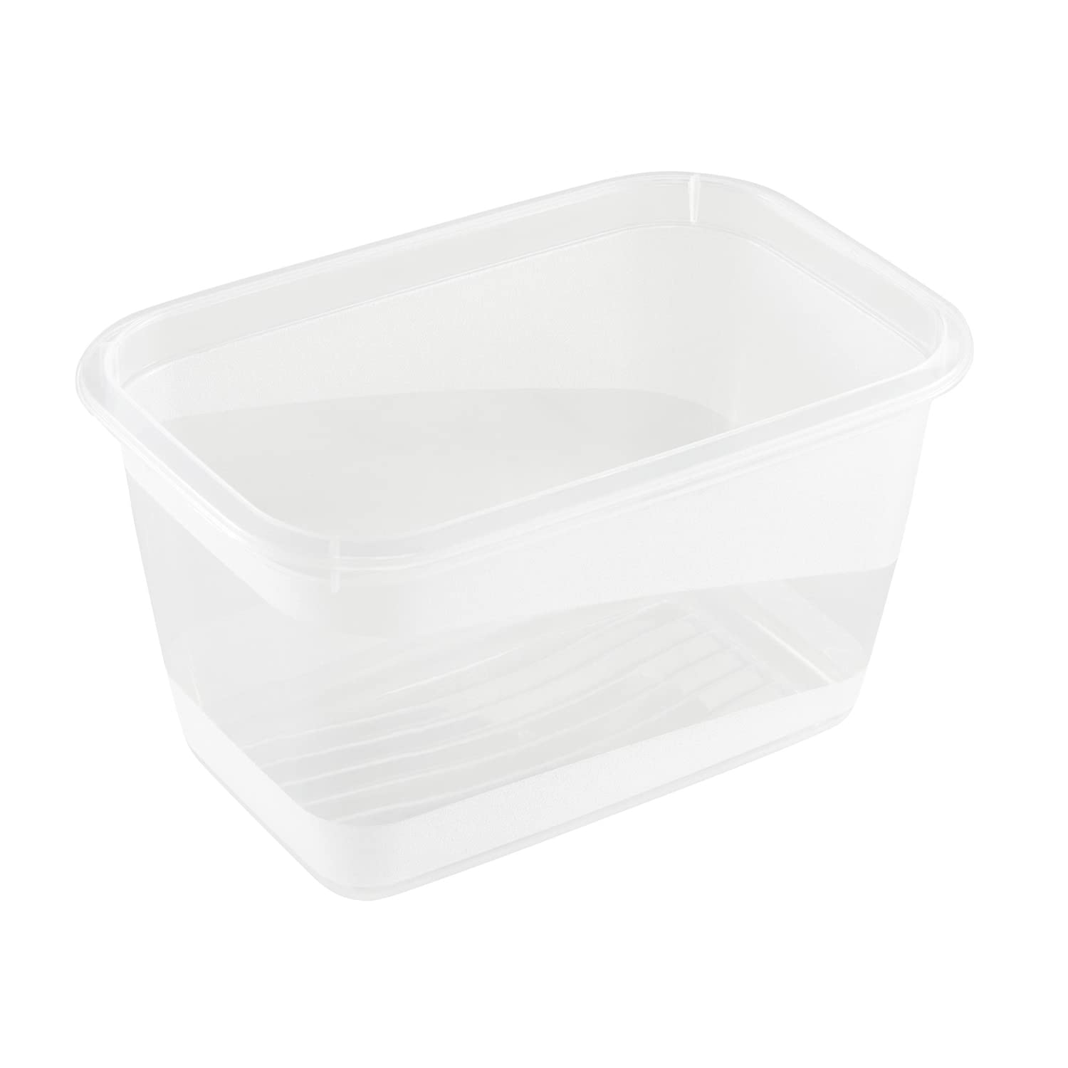 Set 5 Contenitori Per Congelare - 500ml Cadauno, Coperchio Scrivibile, Lavabile, Nordic Blue