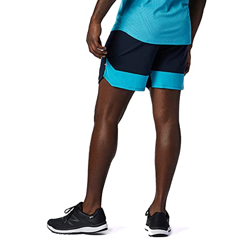 Image of New Balance Men's Impact Run 7 Inch Short, Black