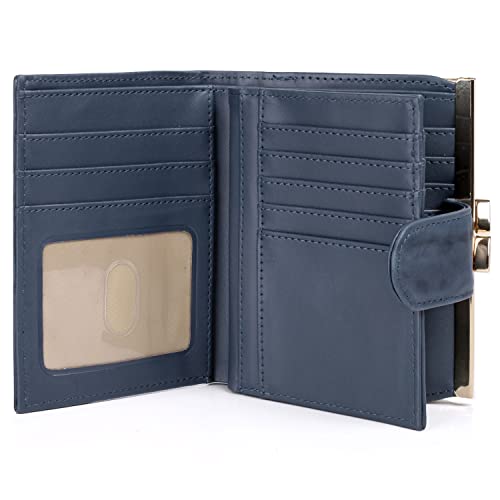 Buxton Heiress Leather Double Cardex Wallet 15 Credit Card Slots (Black-Rfid Protected) #TOP1