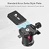 SMALLRIG Mini Tripod Tabletop Tripod with 360° Ball Head and 1/4 Screw for DSLR Cameras, Projectors, Webcams, GoPro and Smartphone Mount Adapter - BUT2664 #5
