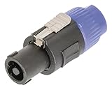accesorio Valueline SPK-2 - Conector Speakon 2 polos macho (Negro, Azul)