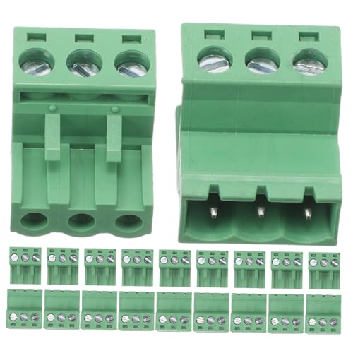 Bornier PCB pas standard vert ABOOFAN avec connecteur plastique solide