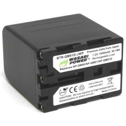 Wasabi Power Battery for Sony NP-QM91D