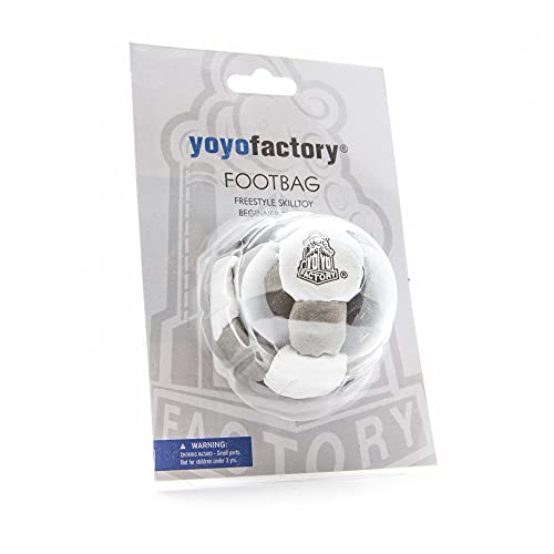 YOYO FACTORY - Footbag Grey/Black/White - Image 2