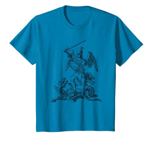 Saint George T-shirt St George tuant le dragon Artwear T-Shirt