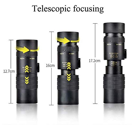 Monocular portátil HD óptico para exteriores miniatura 3