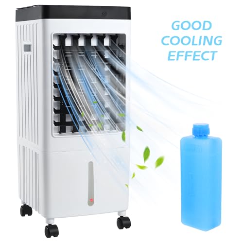 Image of Housoutil Small Ice Packs for Lunch Box, 15Pcs Reusable Freezer Blocks for Air Conditioner Cooler, Slim Portable AC Water Chiller Box, Hard Shell Ice Pack for Lunch Bag Fan Cooler
