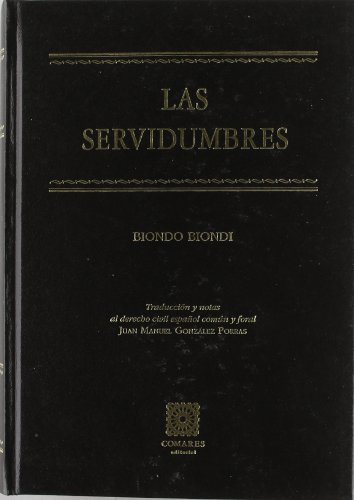 Portada de Las servidumbres