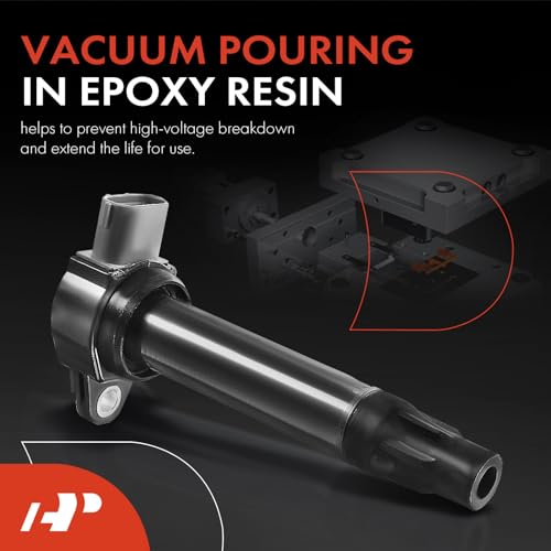 A-Premium Ignition Coils Pack Replacement for Mitsubishi Lancer 2008-2015 2.0/2.4L Outlander 2008-2013 2.4L Lancer 2008-2015 2.0/2.4L Outlander 2007-2016 2.4/3.0L 4-PC Set by A-Premium - Used condition - Image 3
