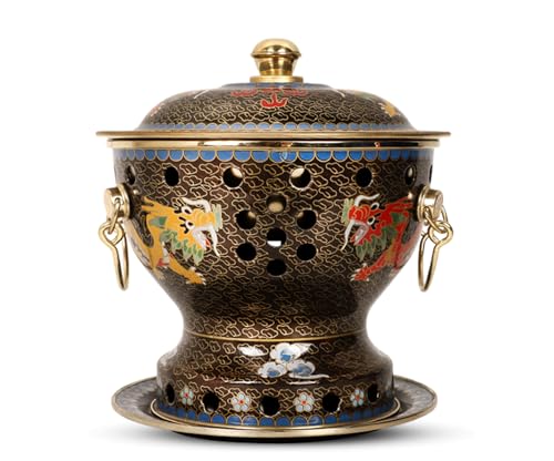 Hot Pot Single Cloisonne Copper Hot Pot miniatura 1