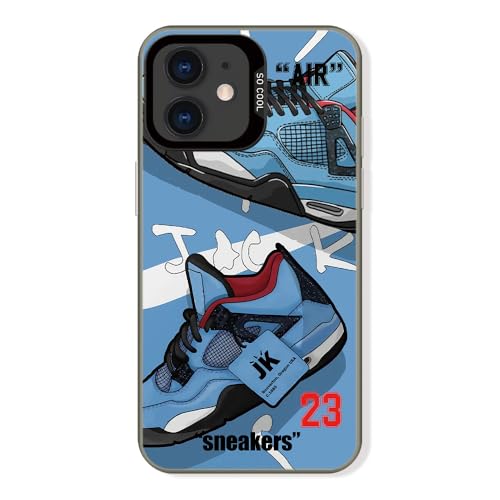 Cairiocoin X|[cV[Yuh X}zP[X iPhone 12/12 ProΉ P[X6.1C`ACool Ins Off NVbN Xj[J[ zCg܂̓ubN x I ~ ϏՌ یJo[