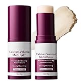 Cemenrete Calcium Multi Balm, Under Eye Brightener Anti-Aging & Firming Korean Skincare Stick, Calcium Volume multi Balm, Koreanischer Kollagen-Feuchtigkeitsstift, für Augen, Hals, Gesicht (2PCS)