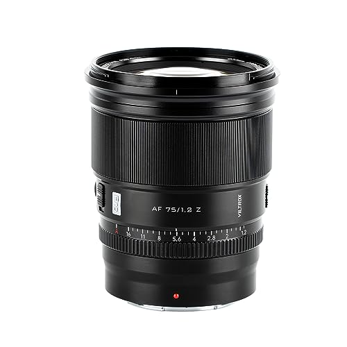 Amazon.co.jp: VILTROX AF 75mm F1.2 PRO Z マウント ニコン 単